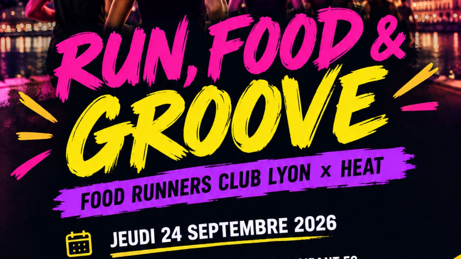 Visuel de la sortie 🏃♀️Run, food and groove 🎶