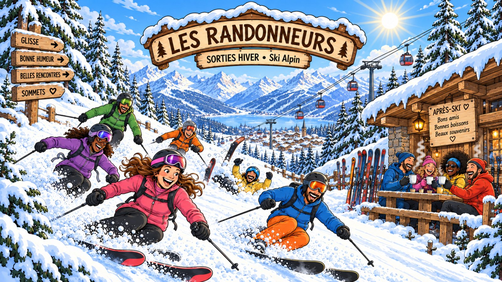 Visuel de 🏔️🎿 LE COLLET D’ALLEVARD